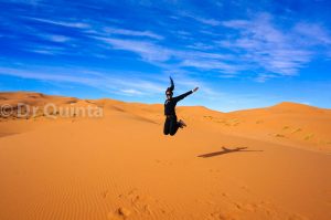 Dr. Quinta - Sahara Desert-traveling solo